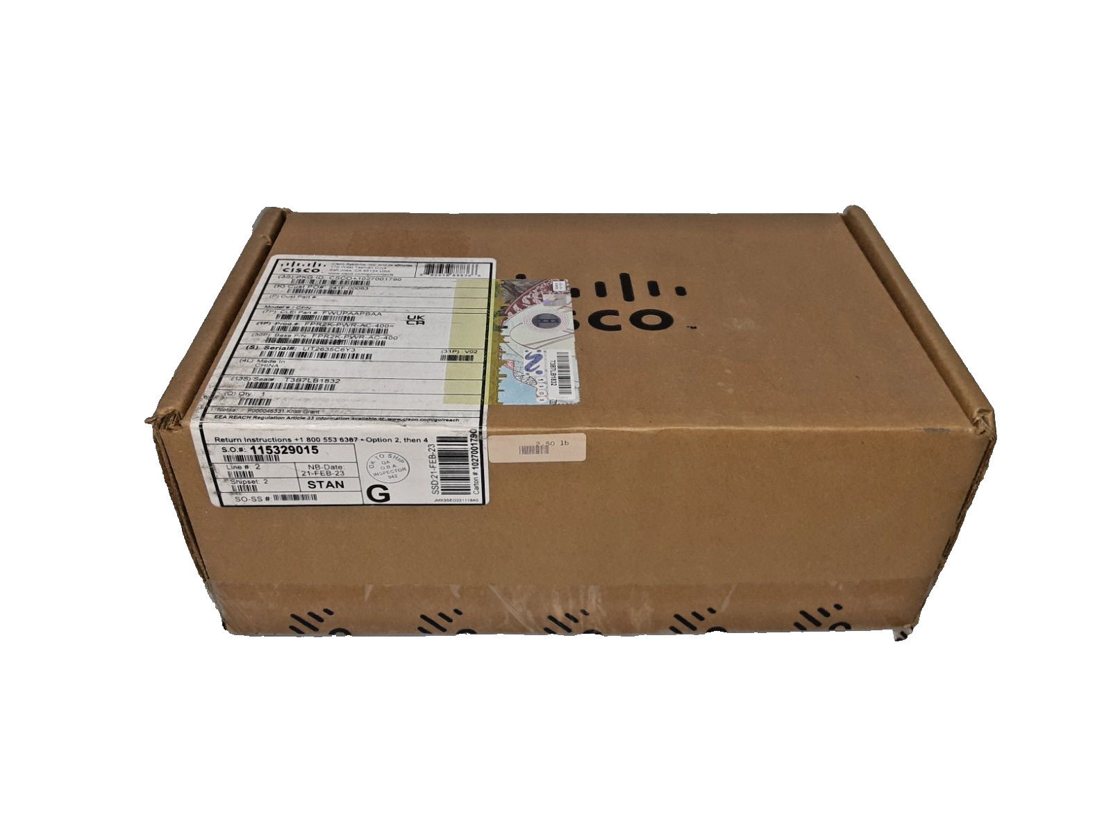 Cisco FPR2K-PWR-AC-400 400W 80 Plus Gold Switching Power Supply PS-2401-1SA3