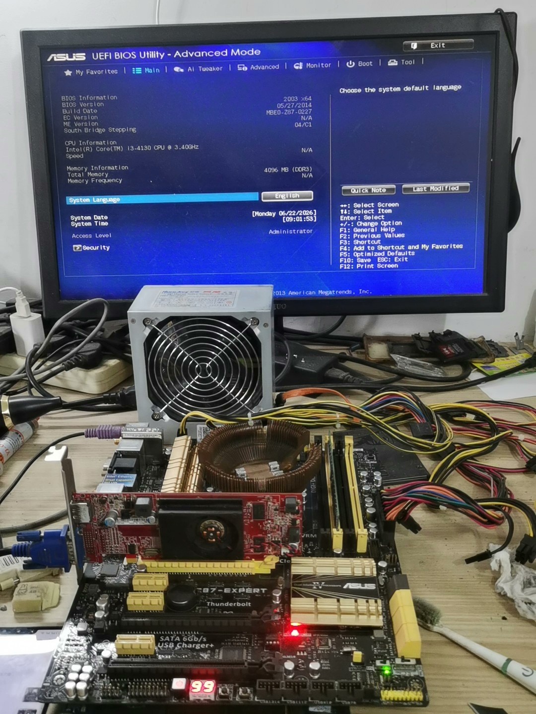 ASUS Z87-EXPERT LGA1150 ATX Motherboard Original Pulled Fully Tested Real Photos