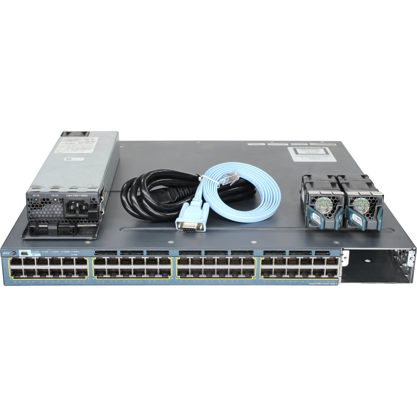 Cisco Catalyst WS-C3560X-48P-L 48P 1GbE 435W PoE+ Switch