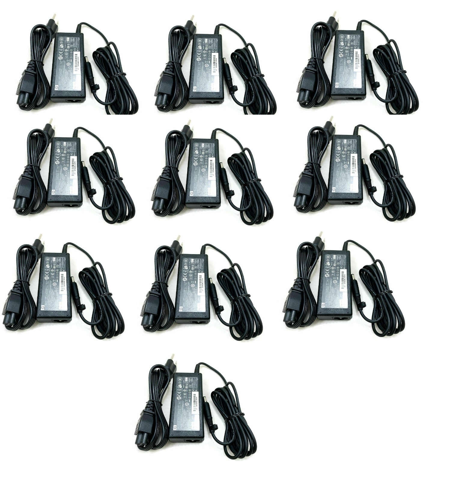 10pcs Genuine HP 65W 7.4mm for 2000 Series Notebook Laptop AC Adapter Charger