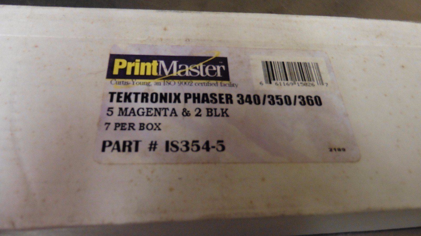 PRINTMASTER Tektronix Phaser 340 350 360 Magenta Ink 7pack / 5 MAGENTA 2 BLACK