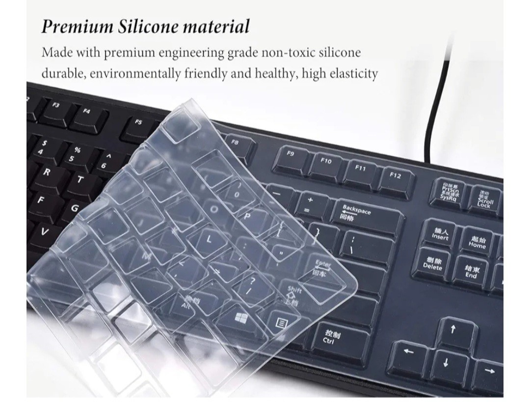 Kb212 B Typing Keyboard Waterproof Cover Dust Proof Cover