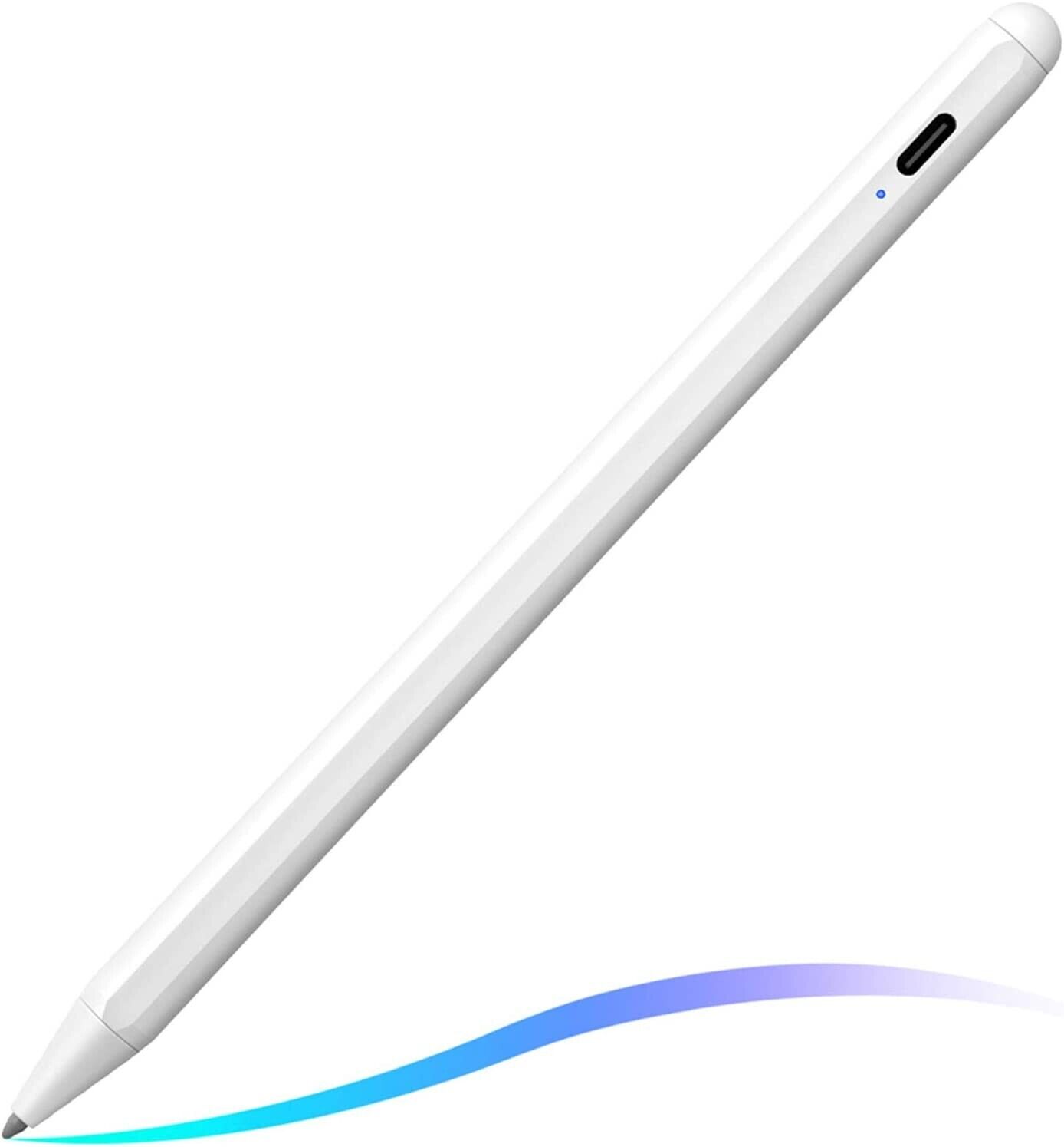 Stylus Pen for Apple iPad/Pro/Mini/Air(2018-2024) with Palm Rejection