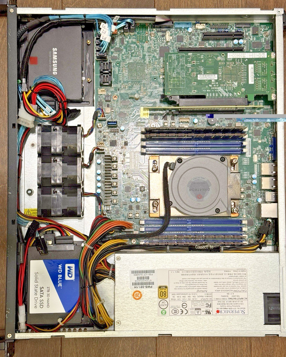 Supermicro 1U Server | AMD EPYC 7662 64-Core | 128GB DDR4 | 3TB SSD | H11SSL-i