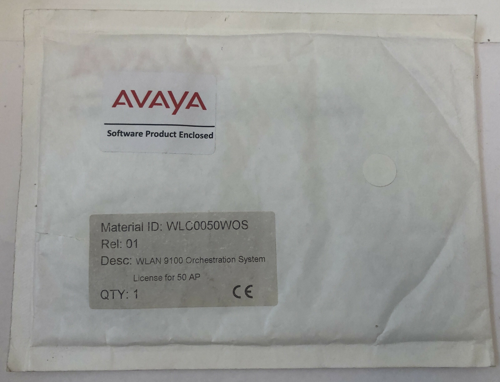 Avaya WLAN 9100 Orchestration System License for 50 AP WLC0050WOS