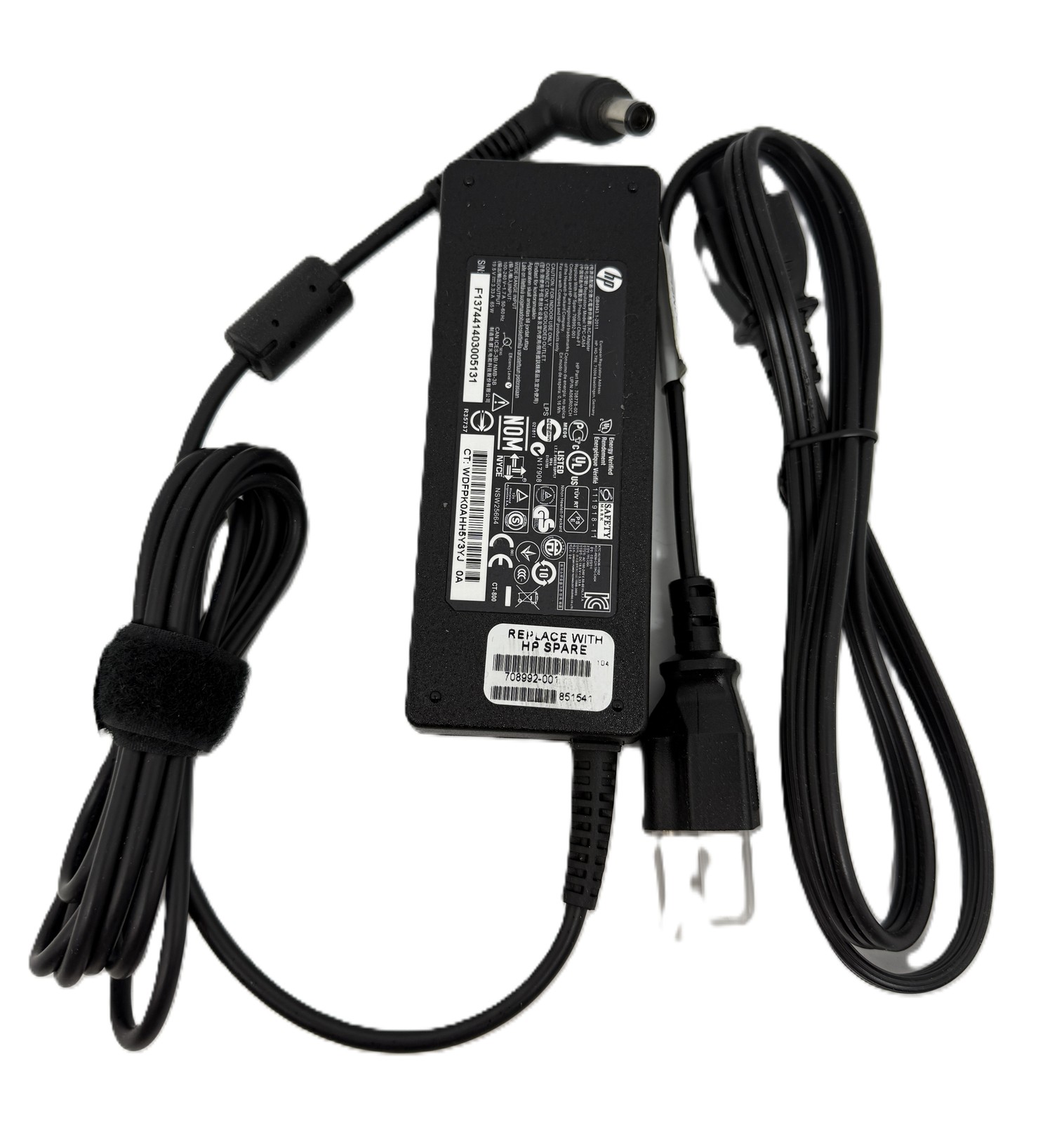 for HP G60-535DX Genuine 65W AC Power Adapter Charger