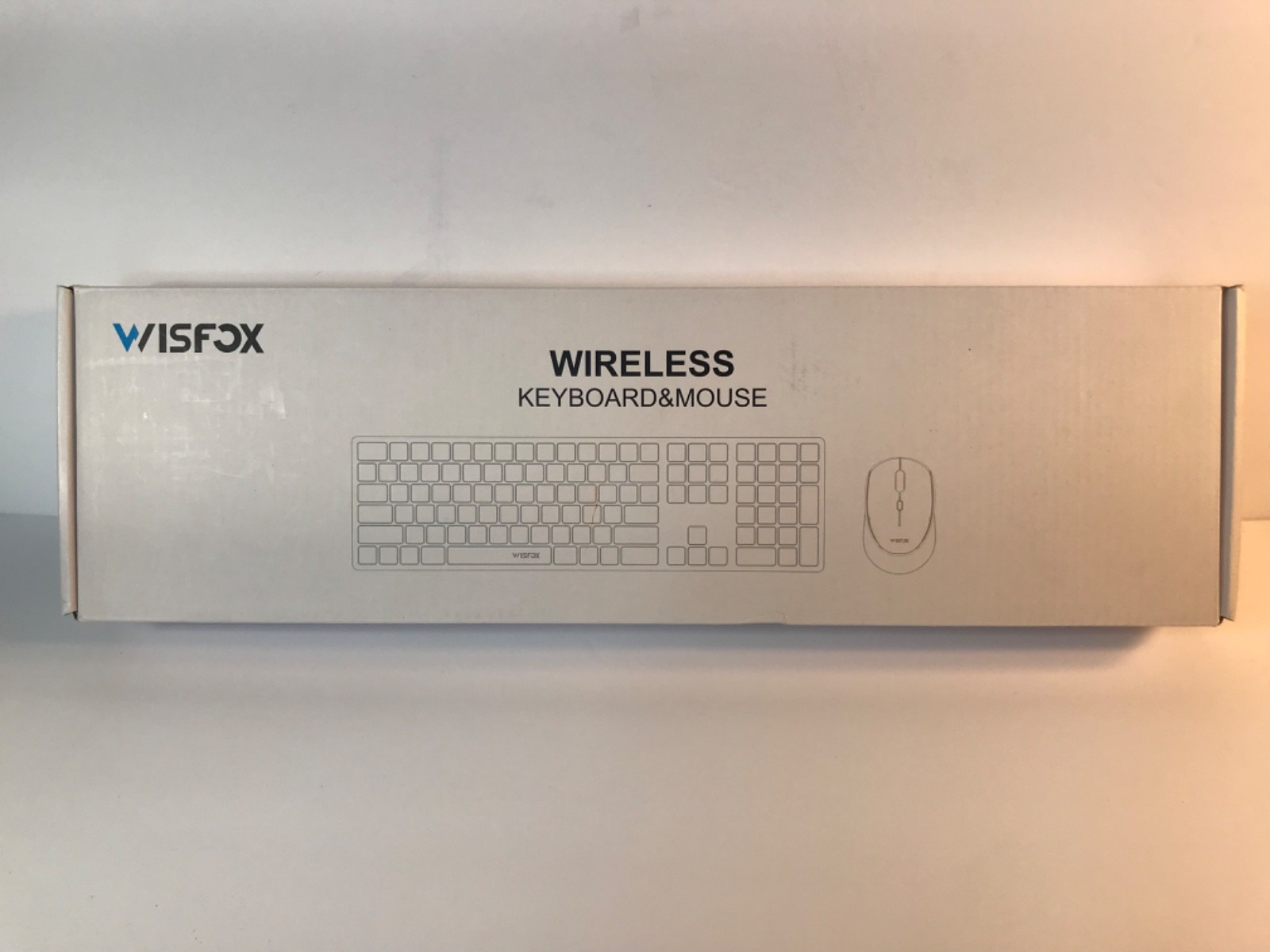 Wisfox Wireless Keyboard & Mouse Mint Green Color NEW