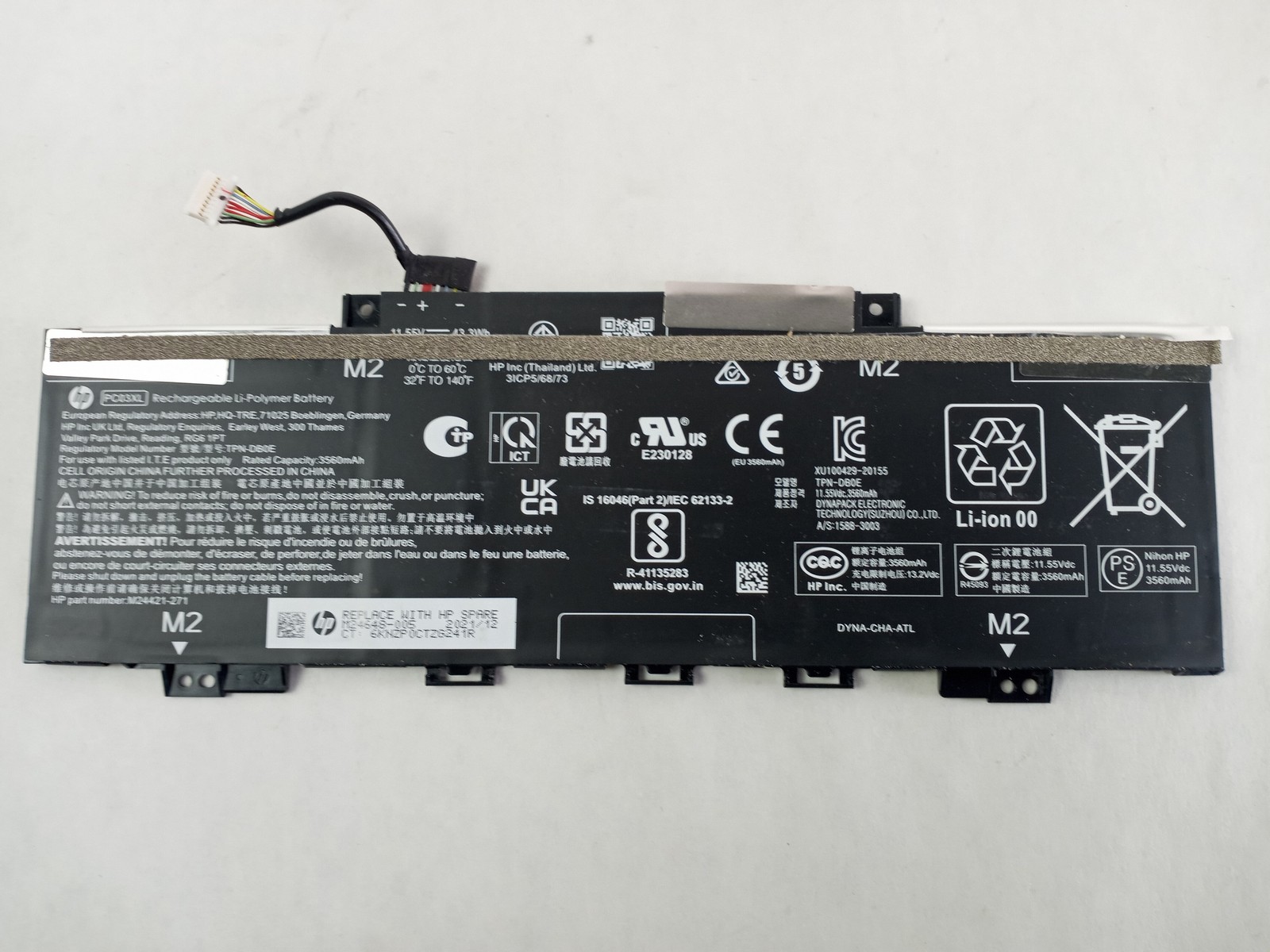 HP M24648-005 3560mAh 3 CellLaptop Battery for Pavilion Aero 13-be Series