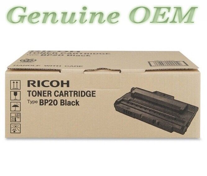 402455 Original OEM Ricoh Toner, Black Genuine Sealed