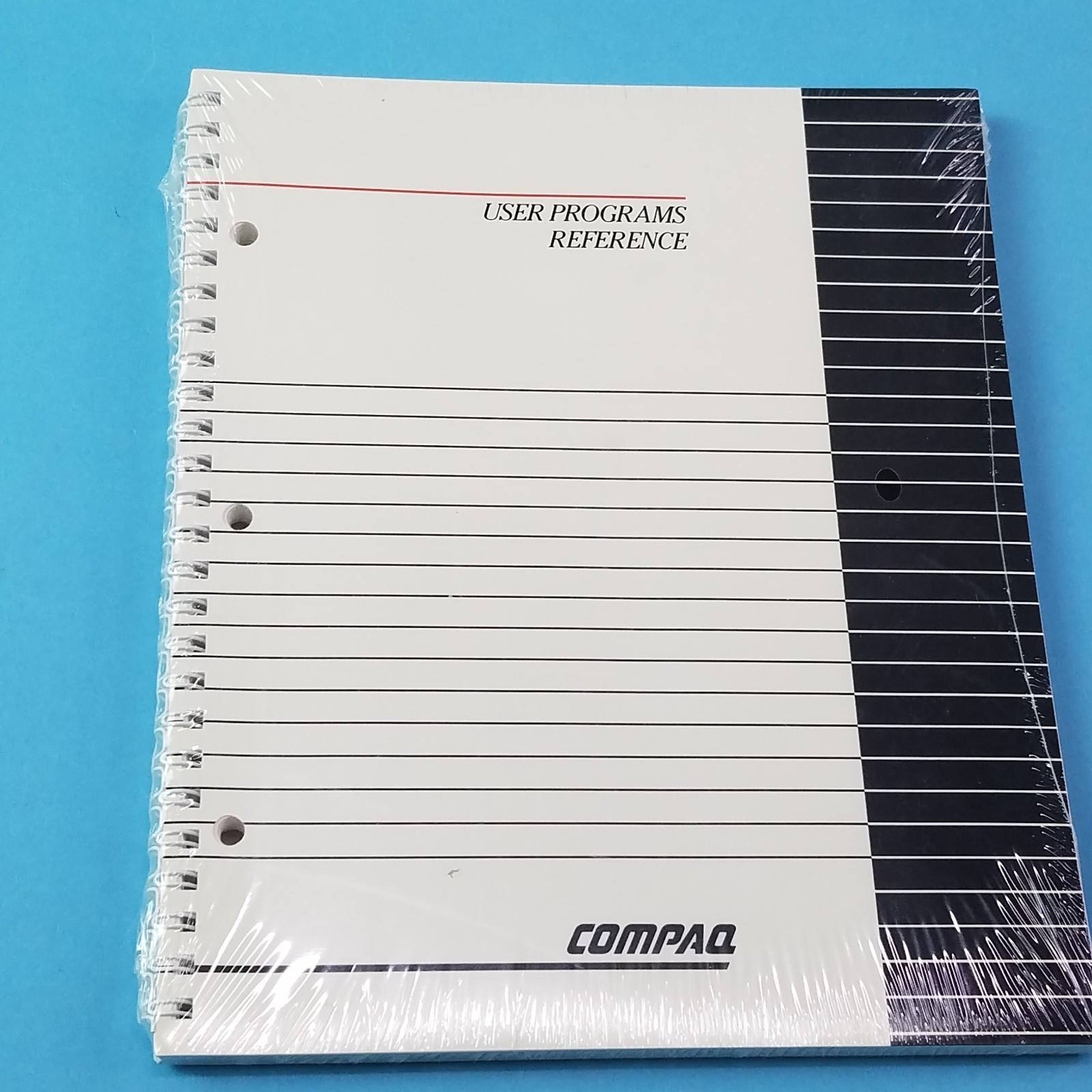 Compaq User programs reference Manual Still sealed