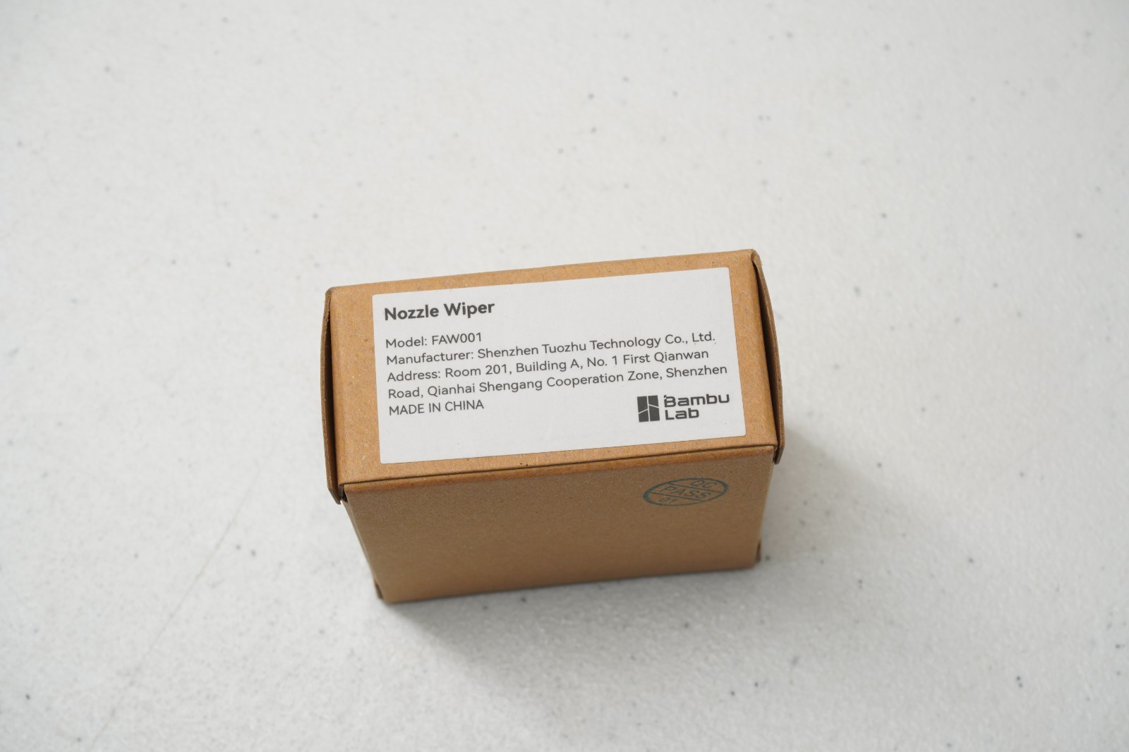 For Bambu Lab FAW001 Nozzle Wiper for P1P, P1S, X1C, X1E - 