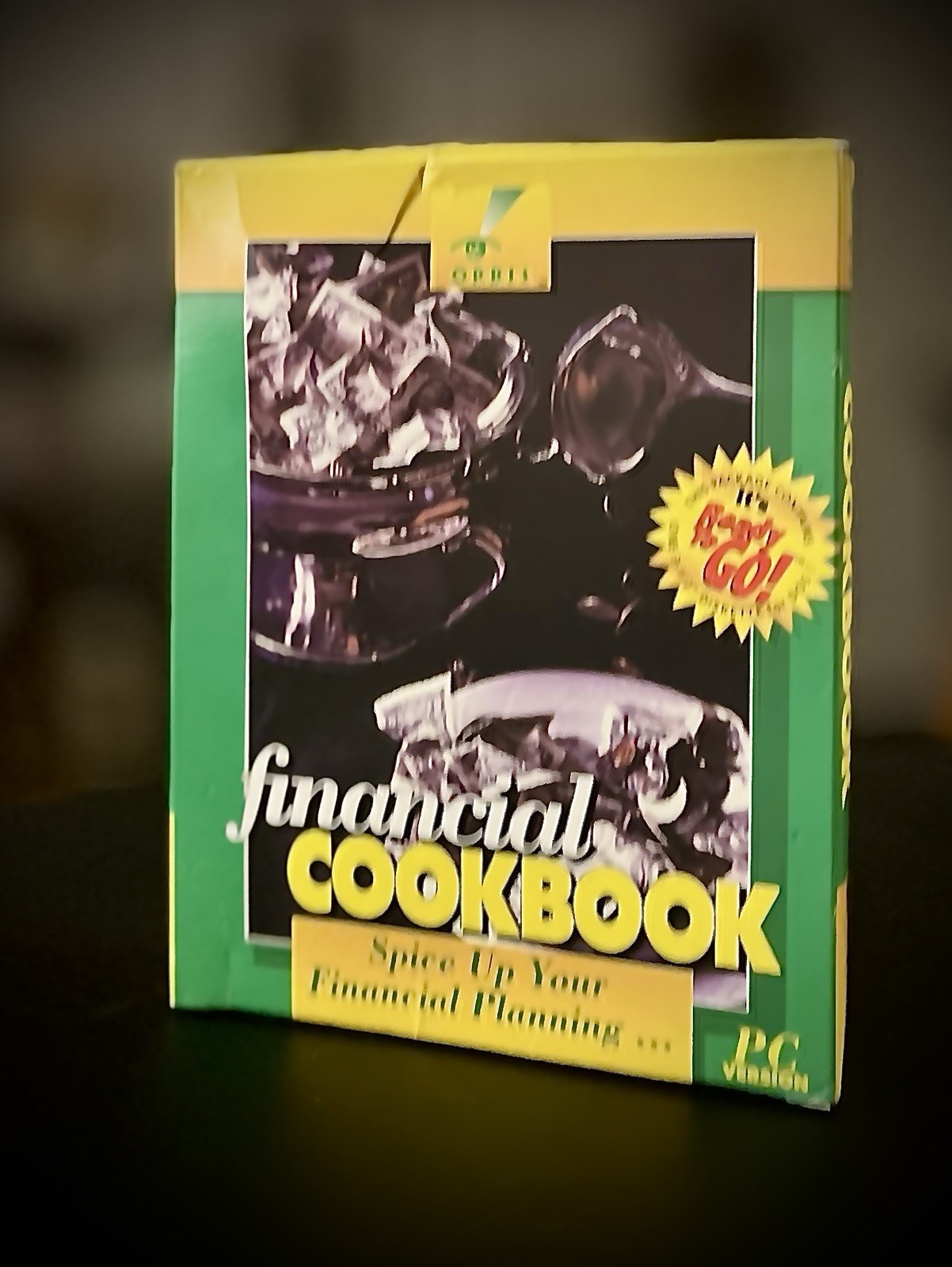 The Financial Cookbook Orbis Vintage PC DOS Retro Software IBM Software Sealed