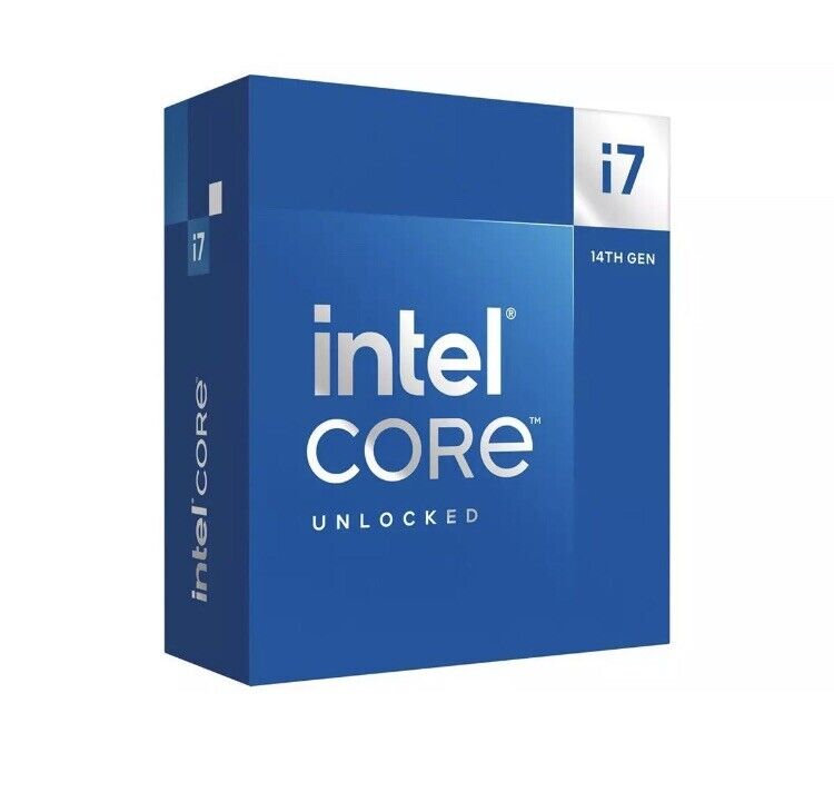 Intel Core i7-14700K - 14th Gen 20-Core (8P+12E) LGA 1700 125W CPU Processor