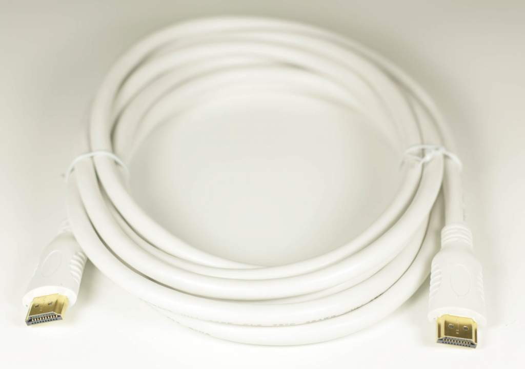 HDMI Cable White 10FT HEC Certified
