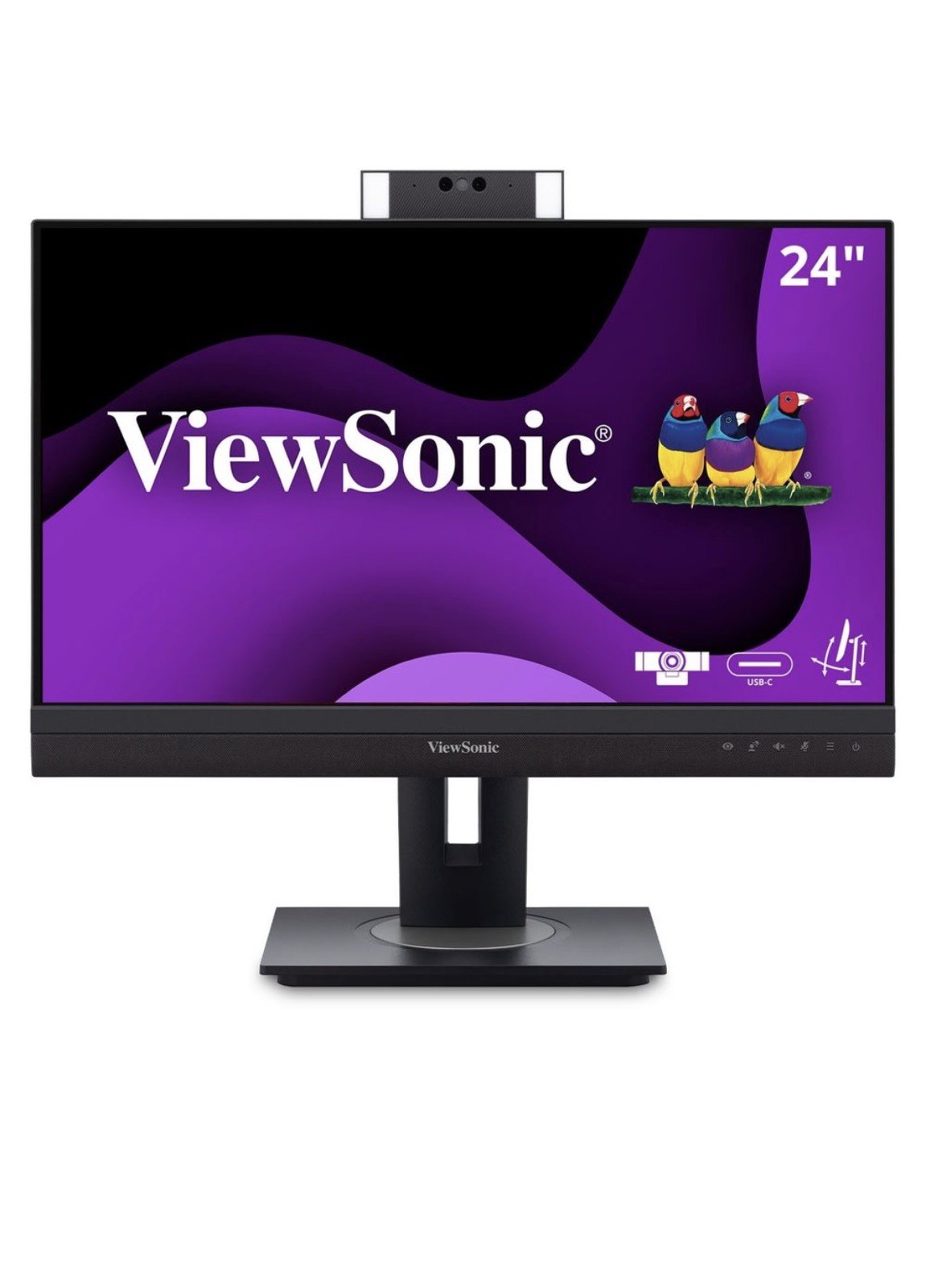 VIEWSONIC VG2457V 24" FHD VIDEO CONFERENCE DOCKING MONITOR CR