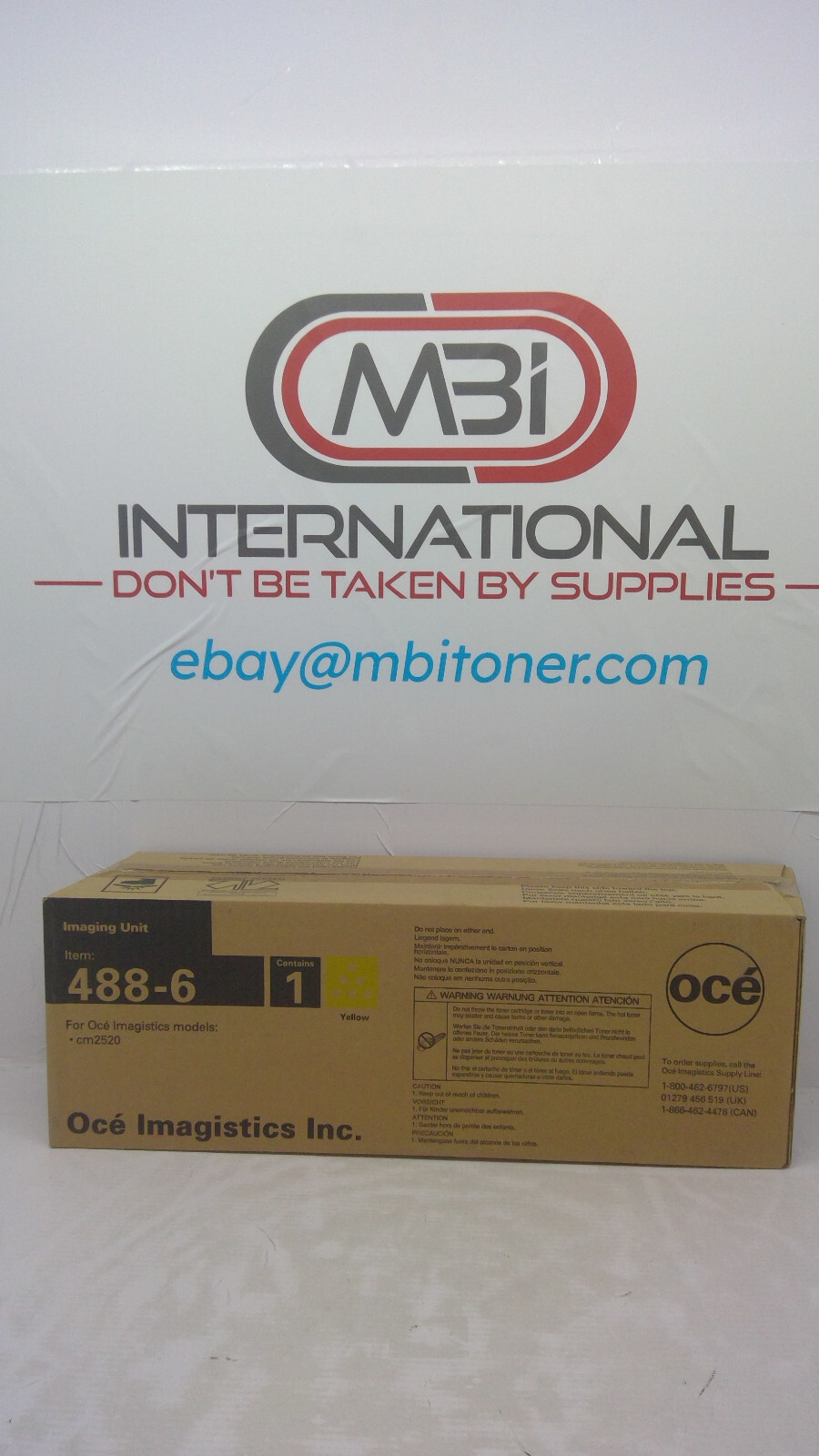 Genuine Oce CM2520 Yellow Imaging Unit 488-6, 4886