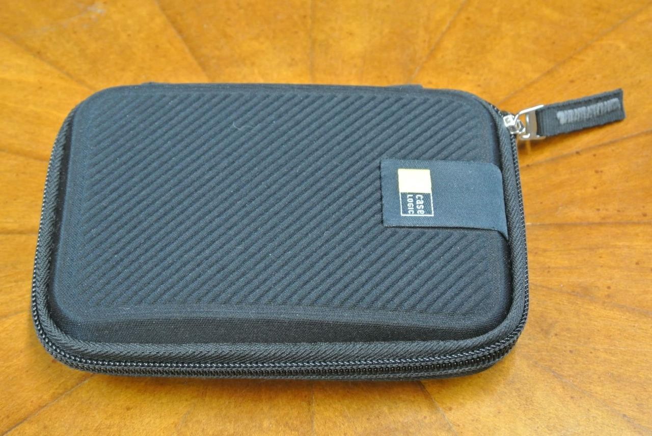 CASE LOGIC Hard Drive EasyStore 2.5" TRAVEL CASE Black 1TB 2TB 3TB 4TB