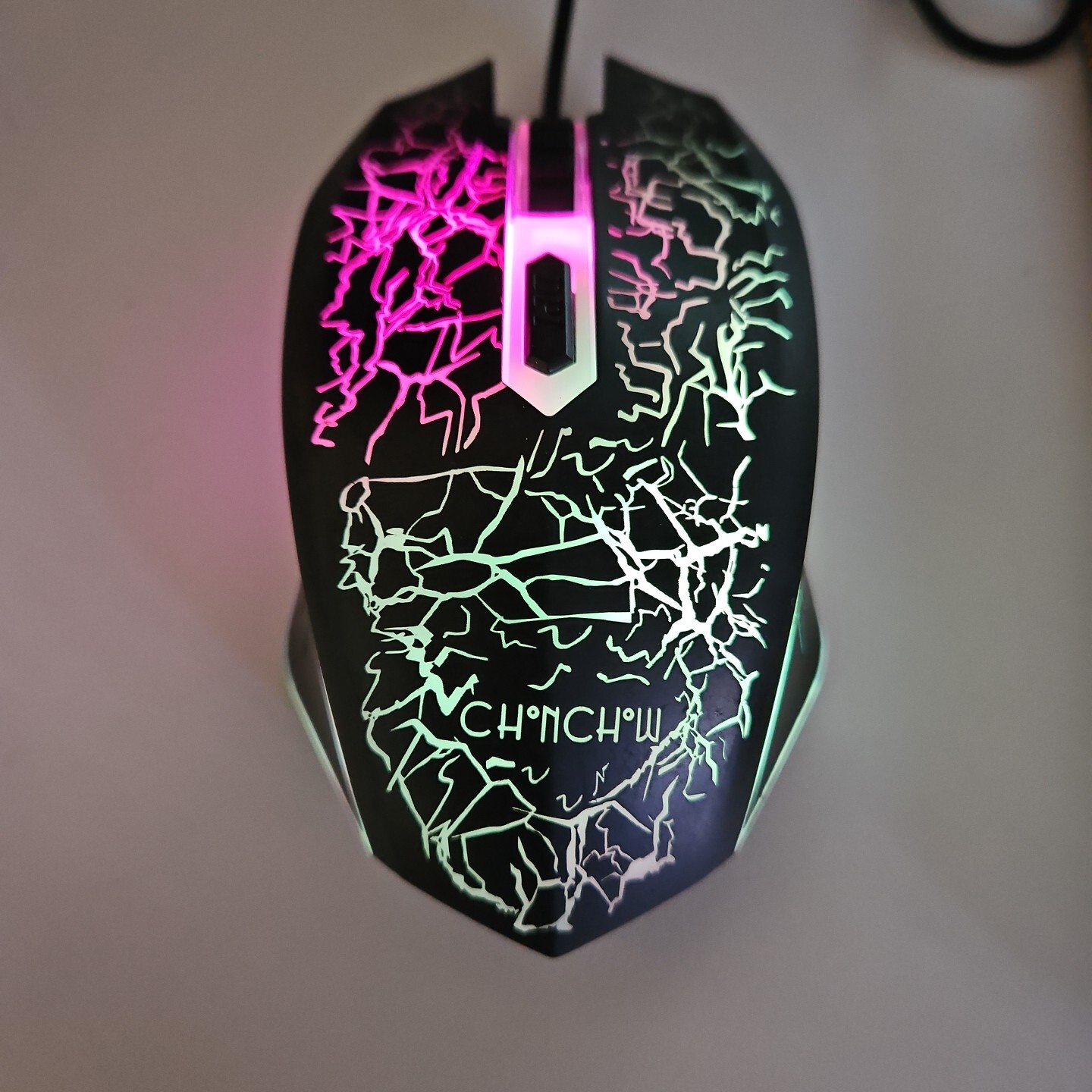 Chonchow Wired RGB Gaming Mouse USB LED Color Change backlite  Optical  Works