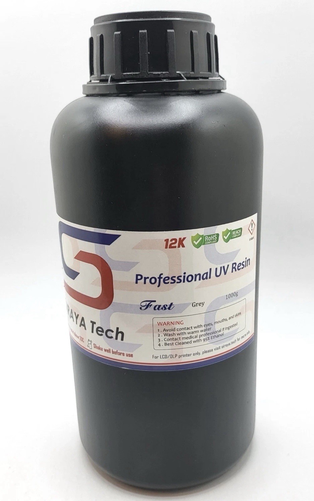 Siraya Tech FAST ABS-Like 3D Printer Resin GREY 1kg, New *Ships Free*