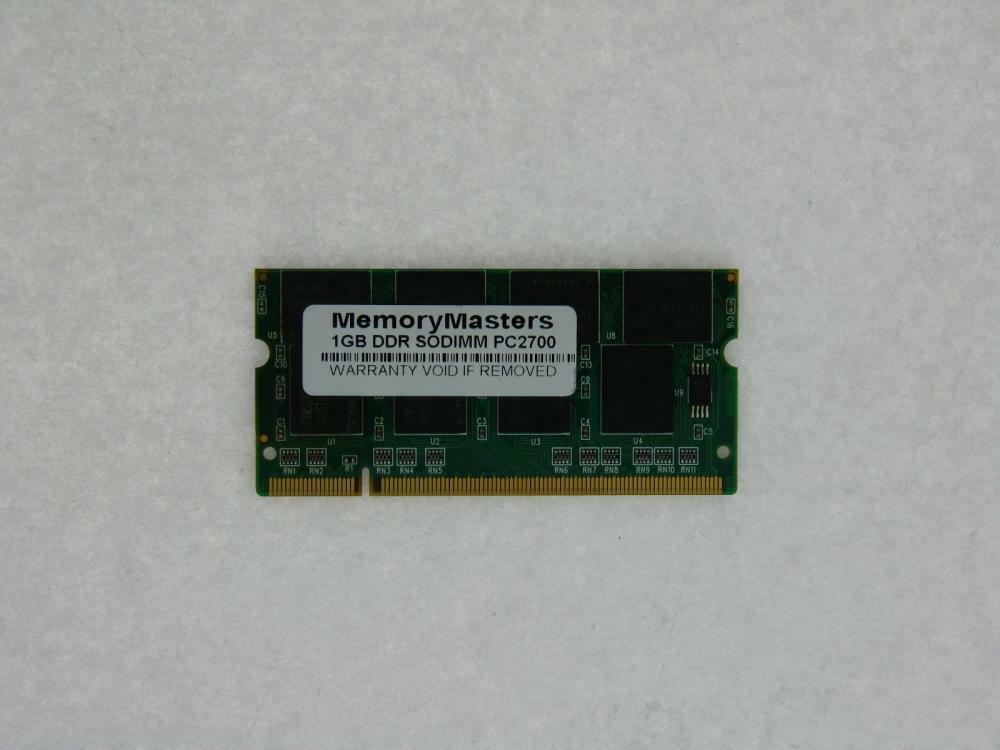 1GB (1x1GB) RAM Memory Compatible with Dell Latitude 110L Notebook Series DDR1