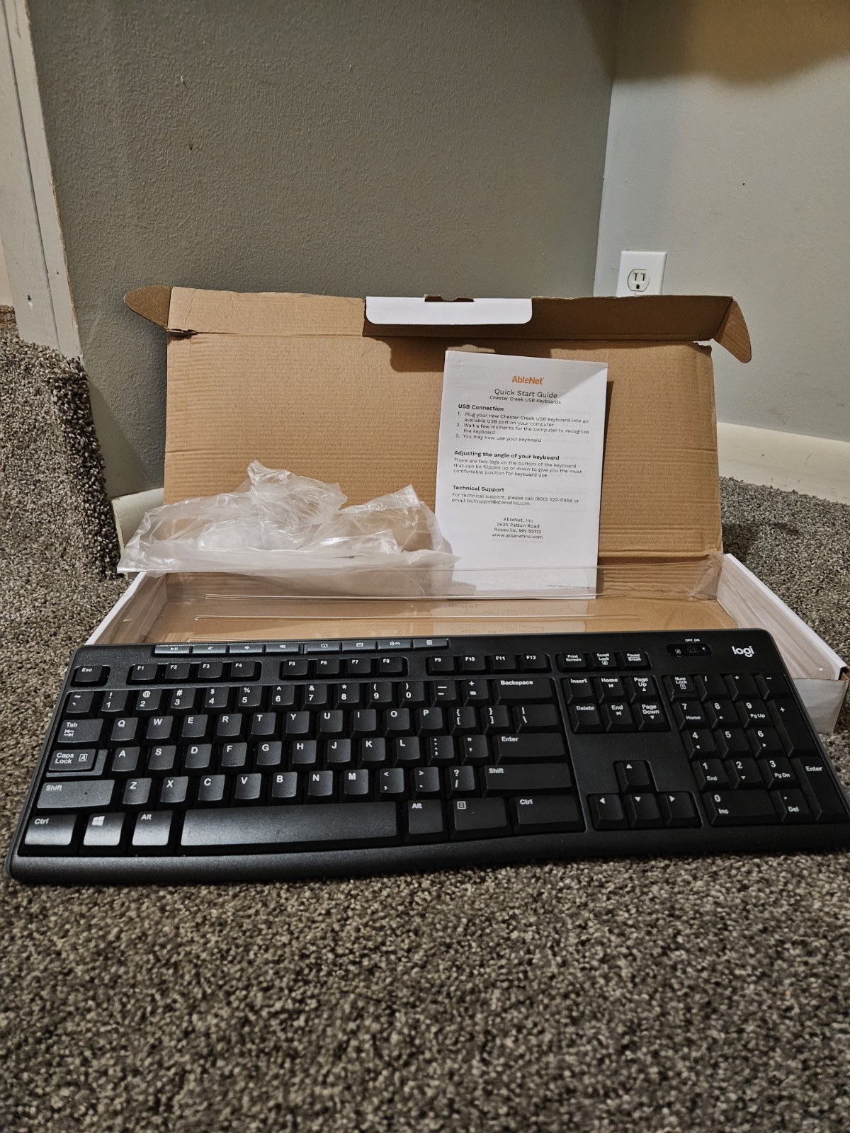Logitech Logi K270 Wireless Keyboard