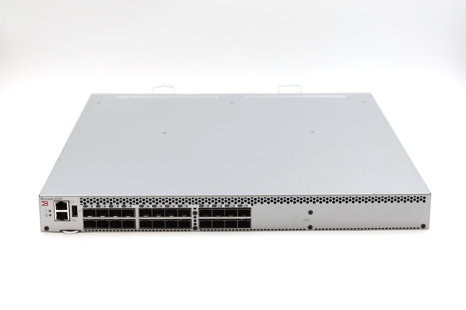 Dell Brocade 6505 24-Port 16GbE Fibre Channel Switch Dell P/N: 088NXW Tested