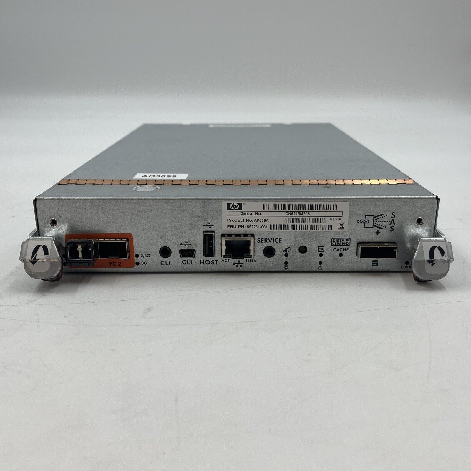HP Storageworks AP836A MSA P2000 Fibre Channel Controller Module 592261-001 #3