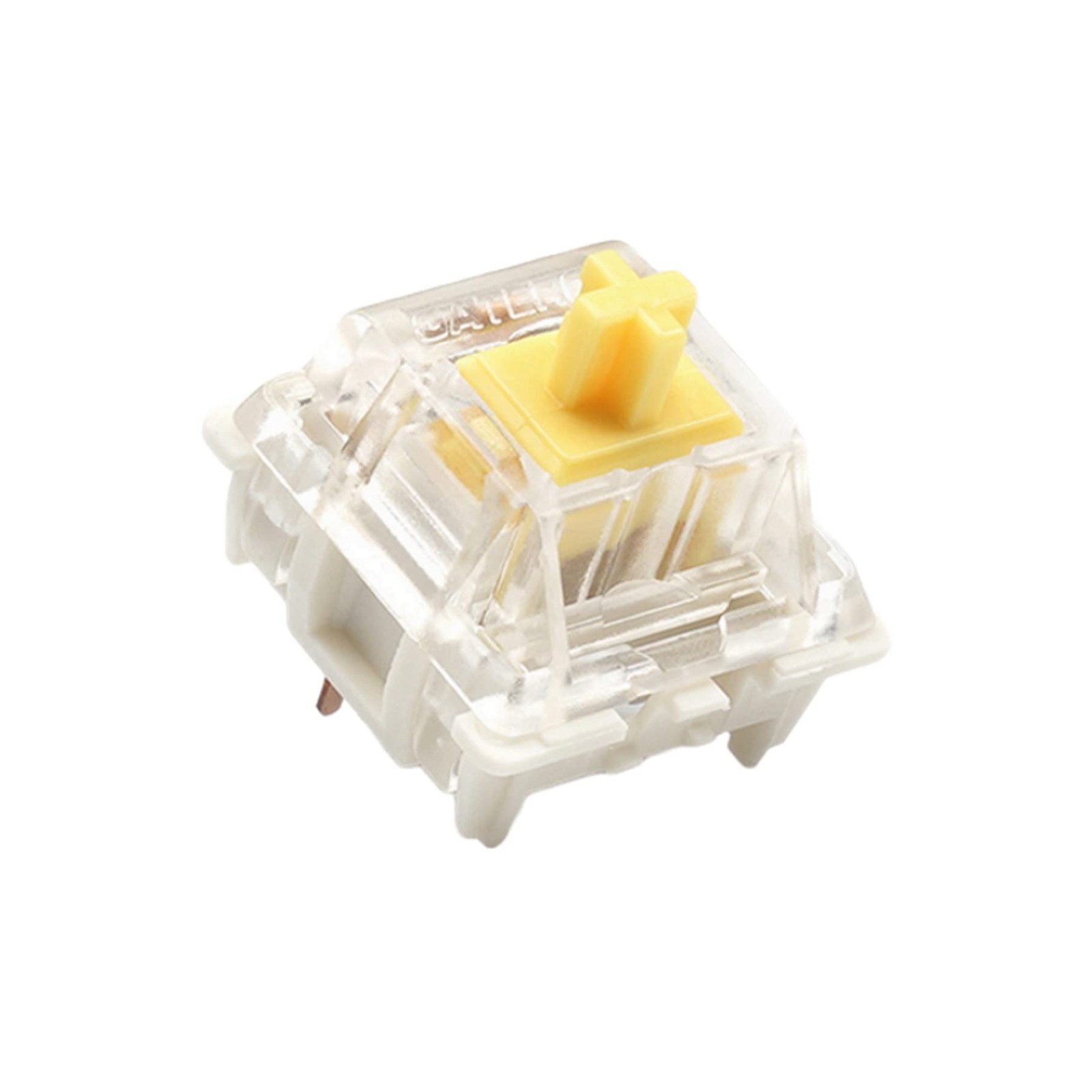90 PCS Gateron KS9 Yellow Key Switches Plate Mounted Mechanical Gaming Keys