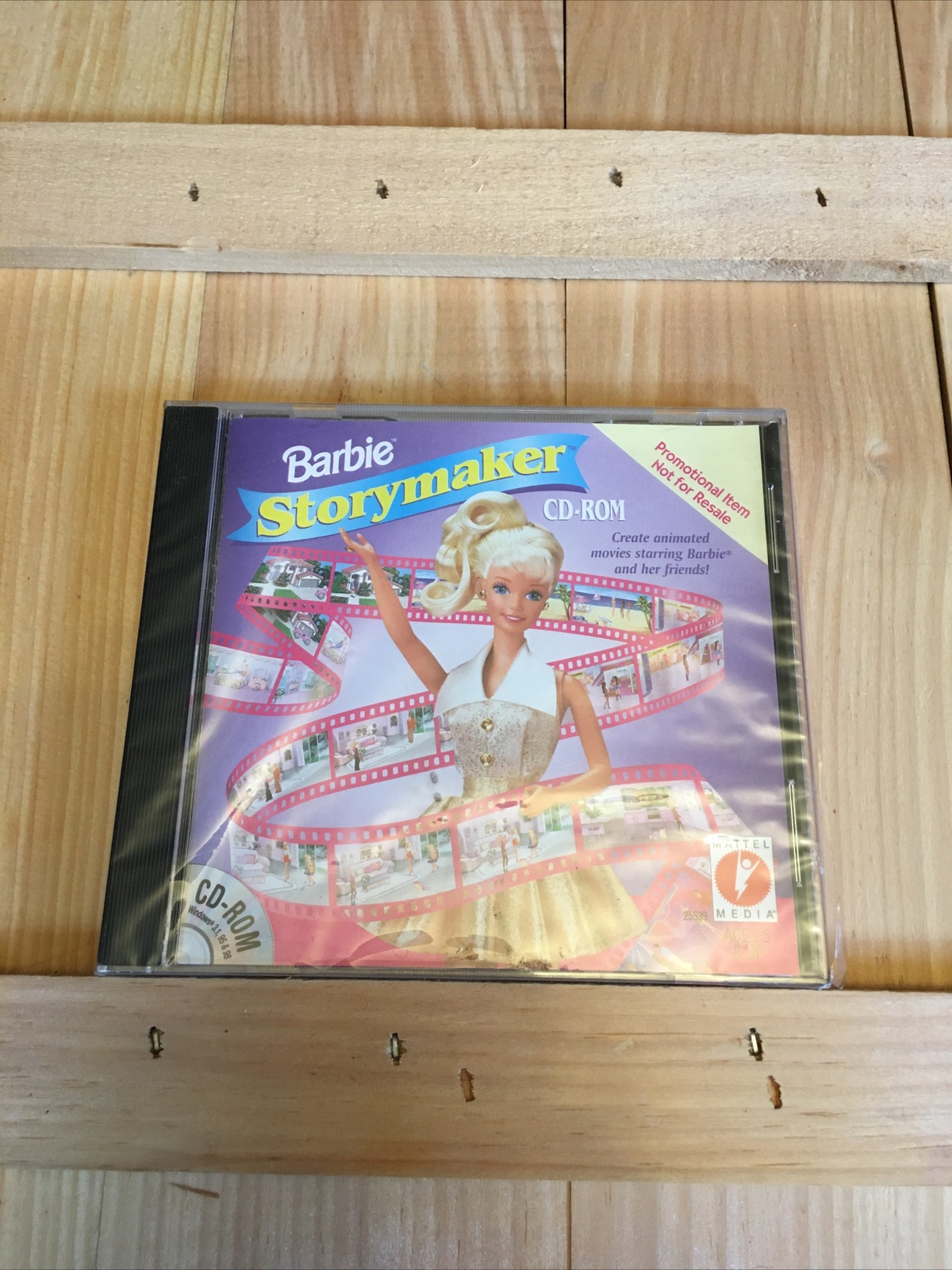 BARBIE STORYMAKER CD-ROM NEW 074299255397
