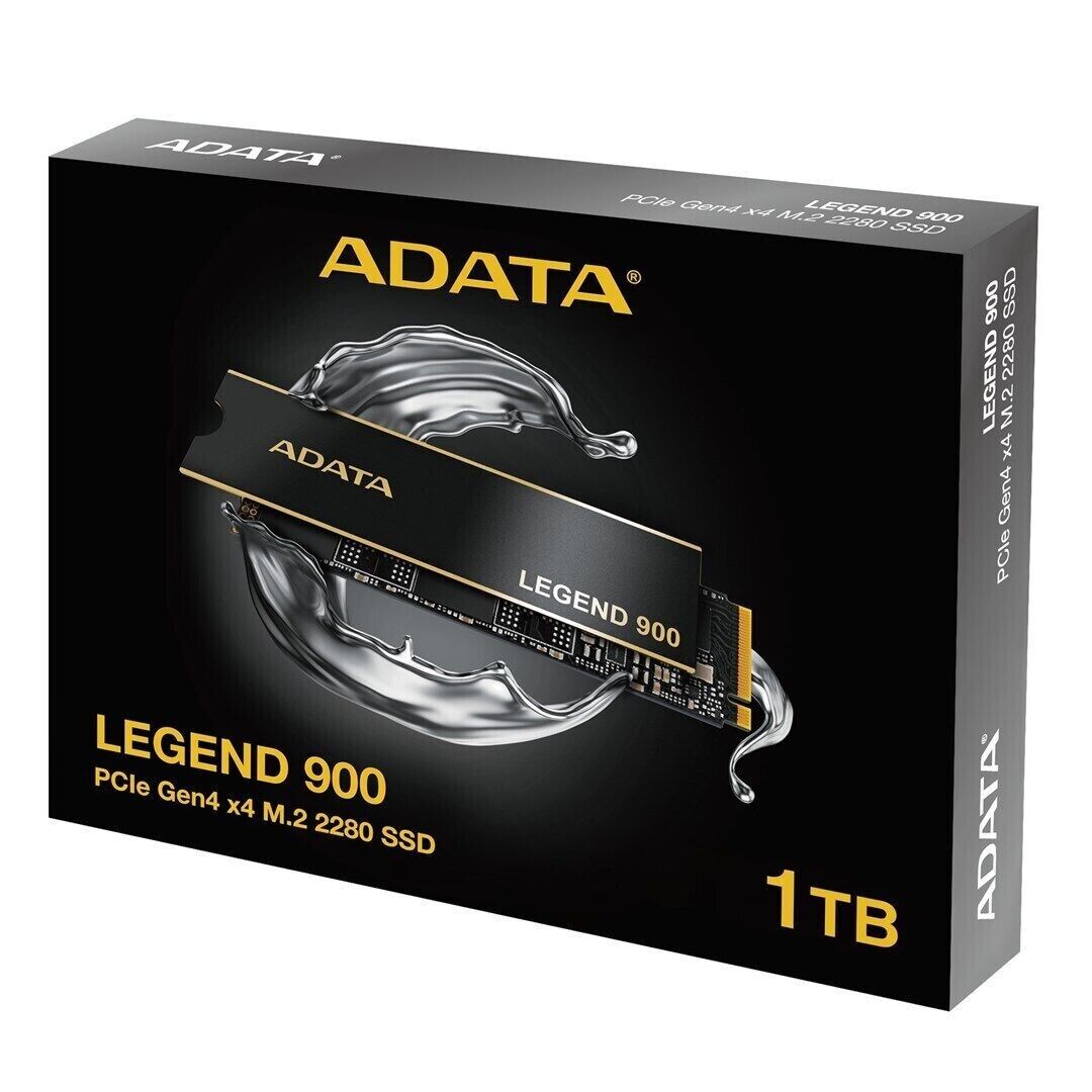 ADATA 1TB SSD Legend 900 PCIe Gen4x4 NVMe M.2 Internal Gaming SSD