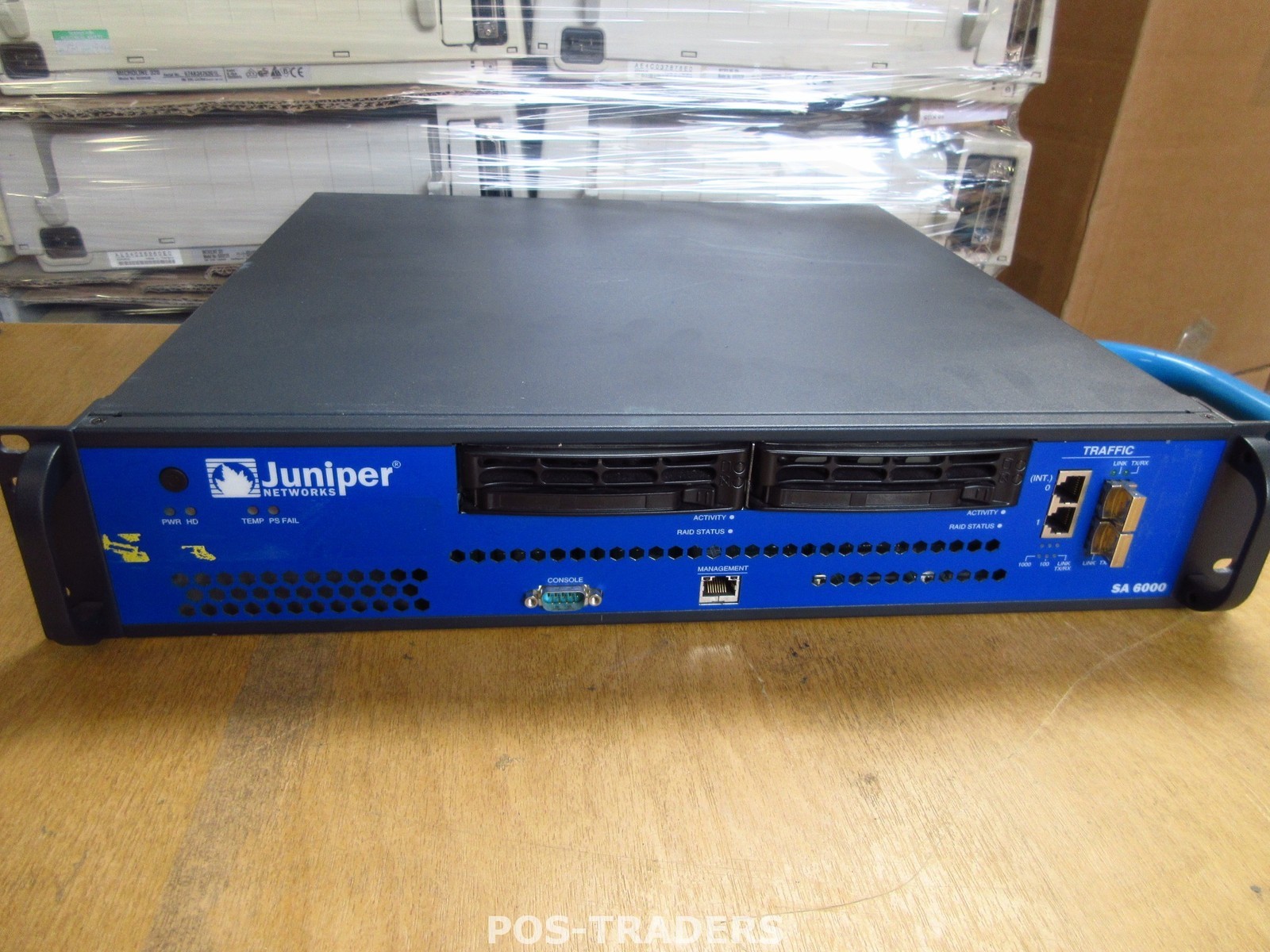 Juniper SA6000 FIPS Secure Access SSL VPN Base Appliance Single PSU - EXCL HDD's