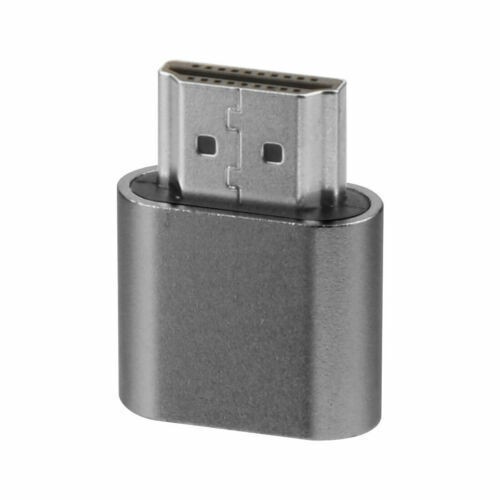 XT-XINTE VGA Virtual Display Adapter DDC EDID Dummy Ghost Display Emulator New