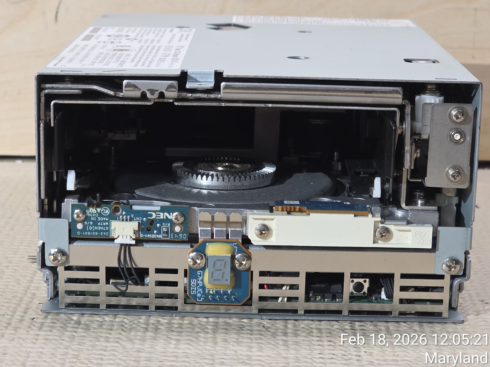Ibm Totalstorage Ultrium TSU340 P/N: 23R5105 LOADER TAPE DRIVE