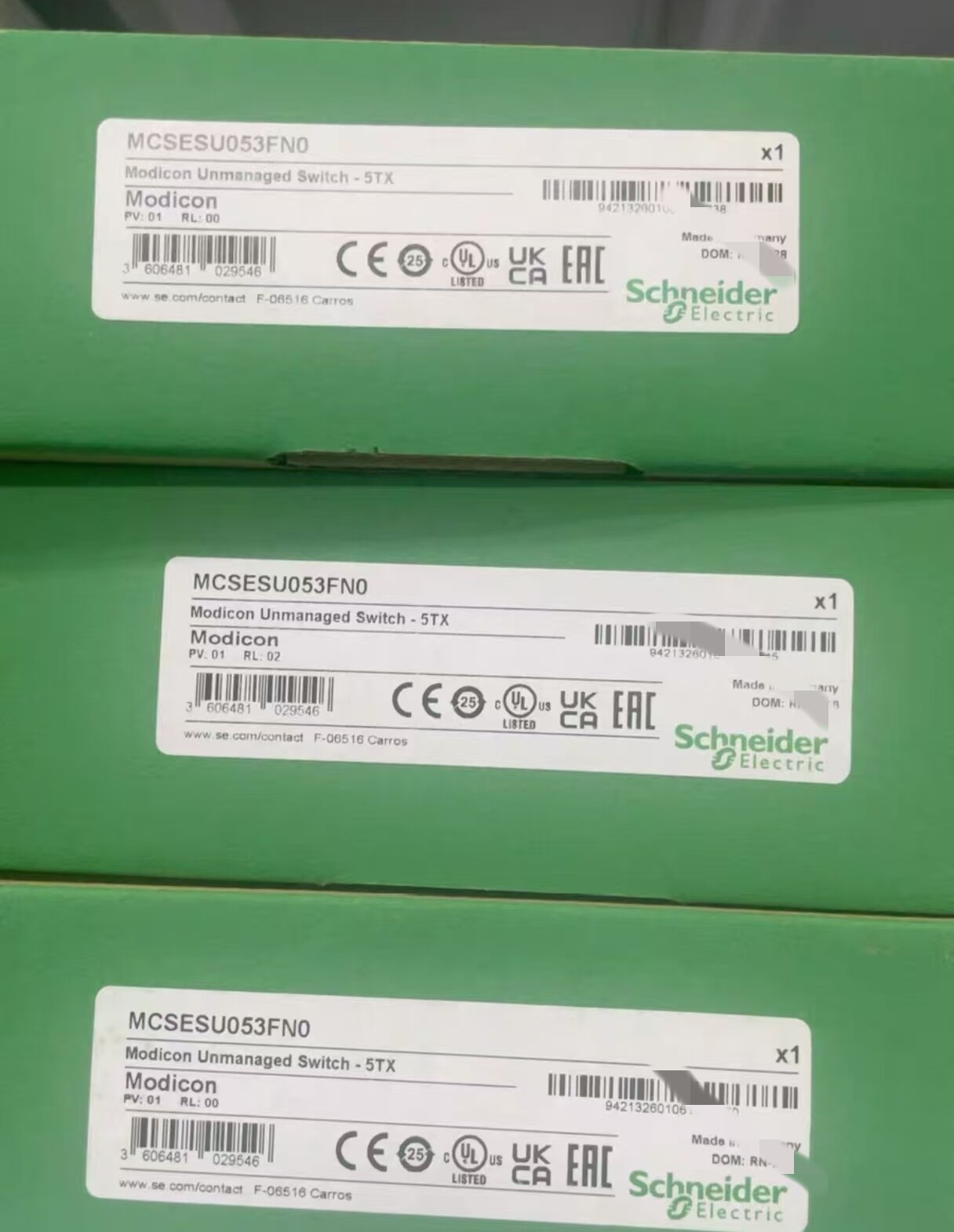 1pcs Schneider MCSESU053FN0 Industrial Ethernet Switch