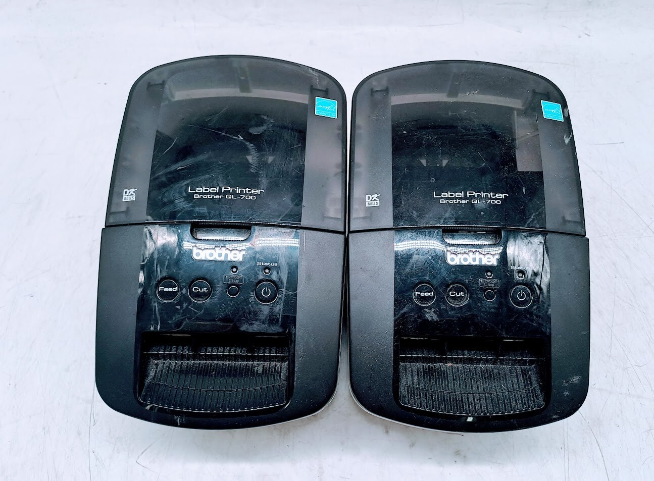 Lot of 2 Brother QL-700 Thermal Label Printer