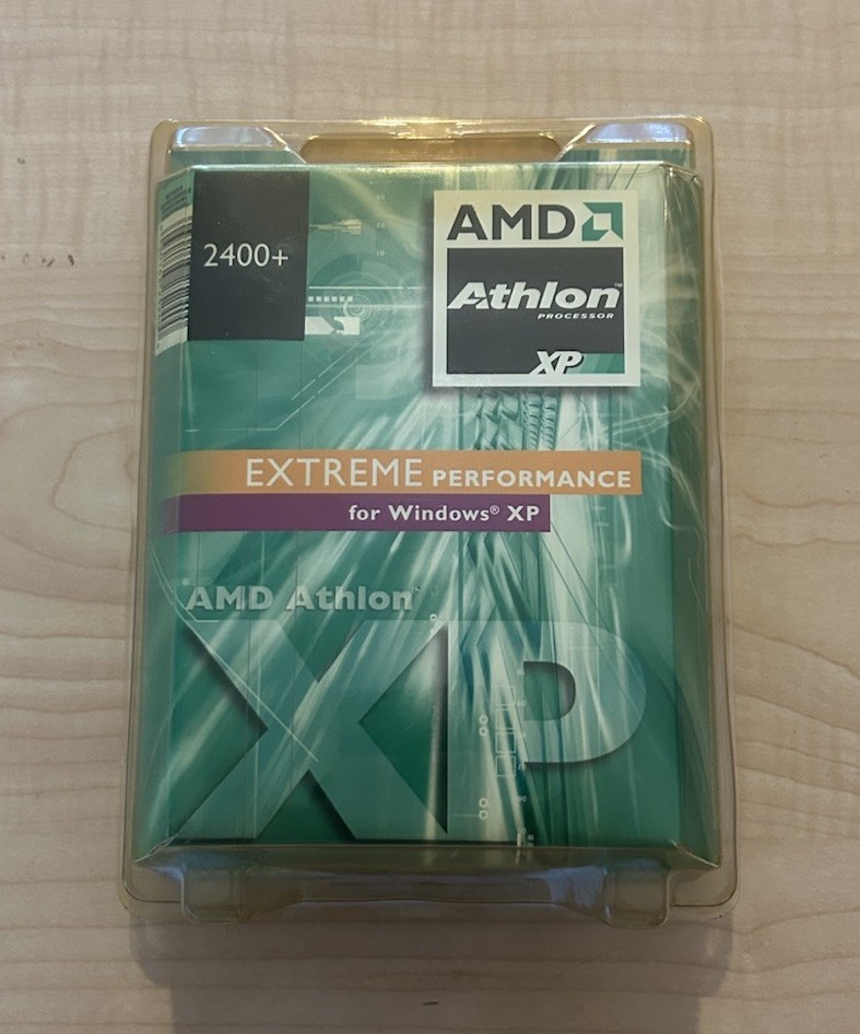 AMD Athlon XP 2400+ Processor For Windows XP New Sealed