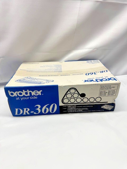 OEM Brother DR-360 Black Standard Yield Toner Cartridge *New-Box Damage