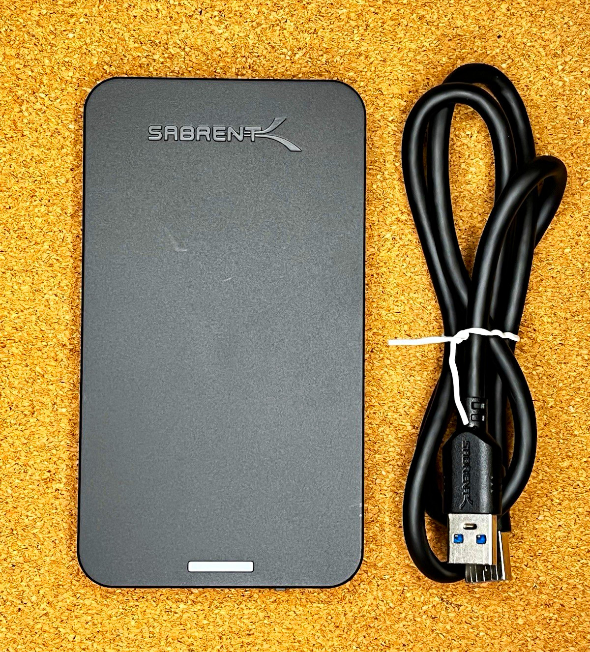 Sabrent EC-UASP 2.5in SATA to USB 3.0 Enclosure Case, On/Off, Black