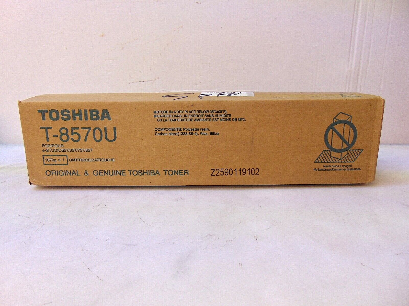 Toshiba T-8570U Original & Genuine Toner  NEW IN BOX, SEALED S6464