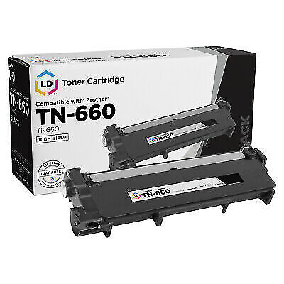 LD  Comp Black Laser Cartridge for Brother Toner TN660 HL-L2315DW HL-2320D NEW