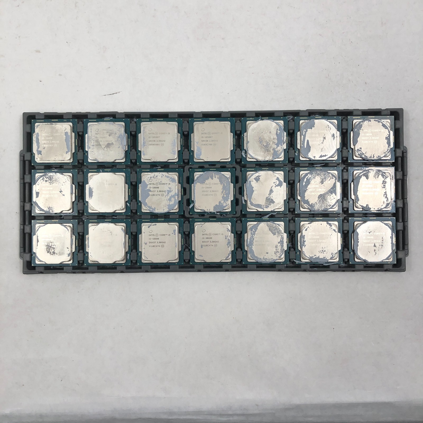 Lot of 21 Intel Core i5-10th Gen 6-Core LGA1200 CPU Processor