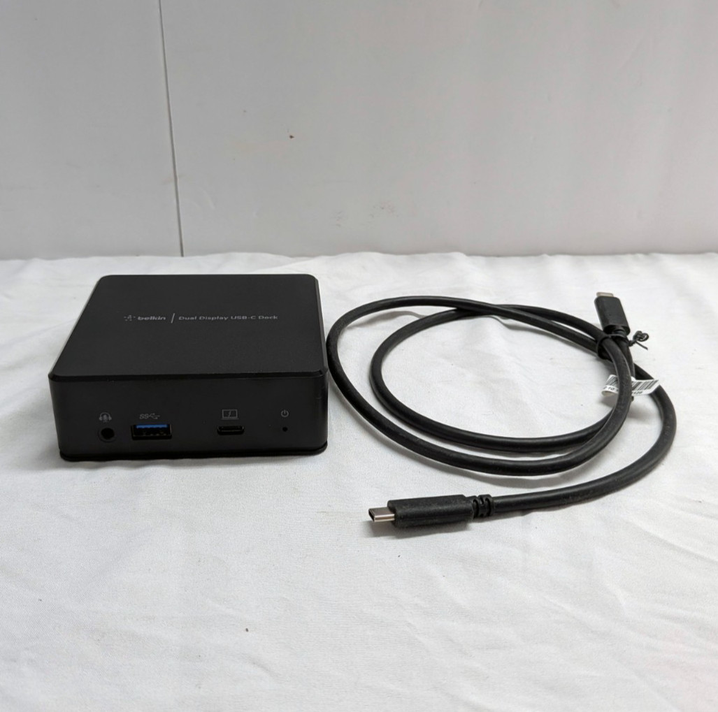 Belkin Dual Display USB-C Docking Station 85W PD 2x HDMI DisplayLink INC002