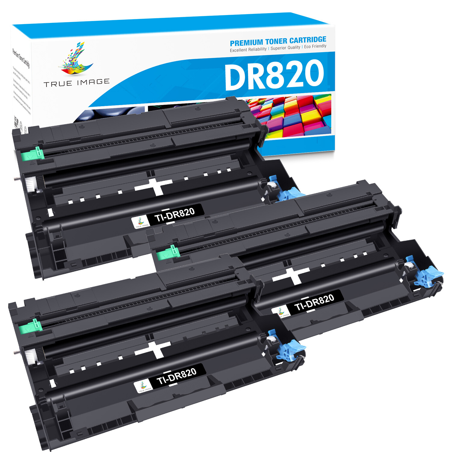 3PK DR820 DR-820 Drum Unit For Brother TN850 HL-L6200D HL-L6300DW MFC-L6800DW