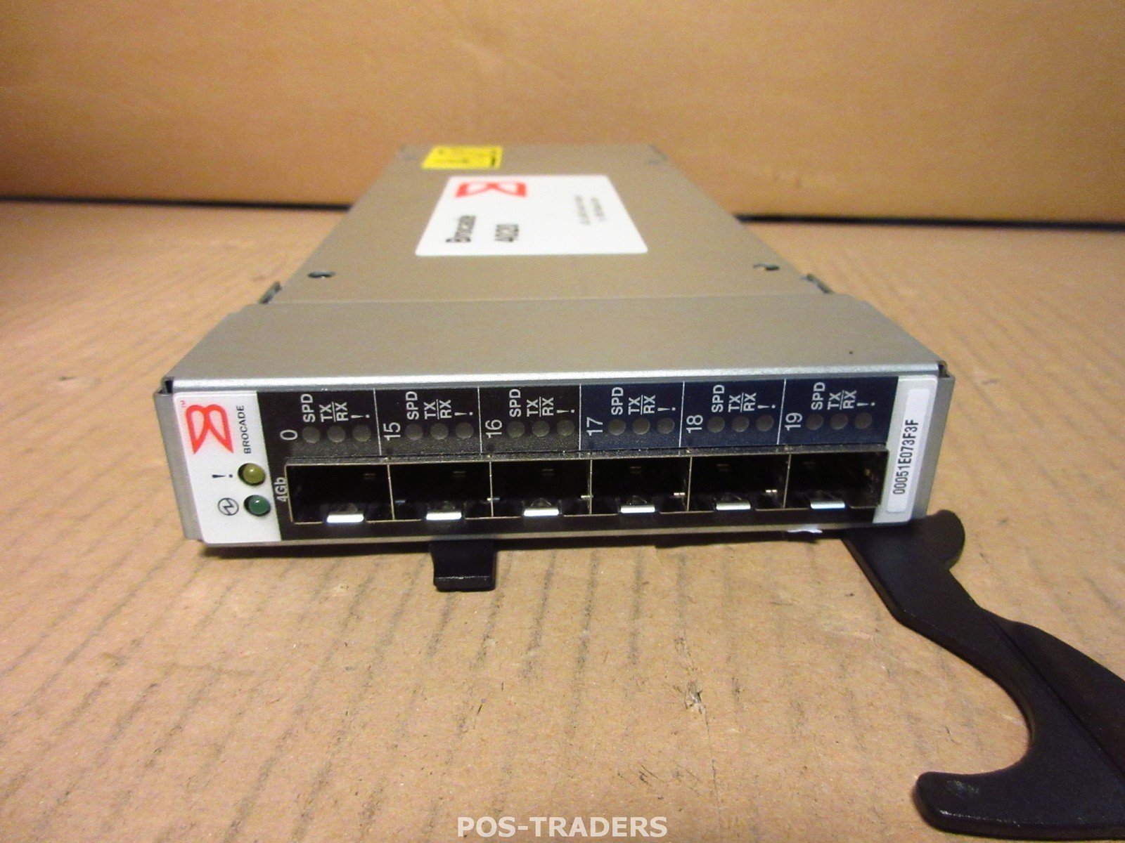 IBM Brocade 4020 6-Port 4Gb FC Switch Module FRU 32R1820 32R1821 FROM 8677-PBV