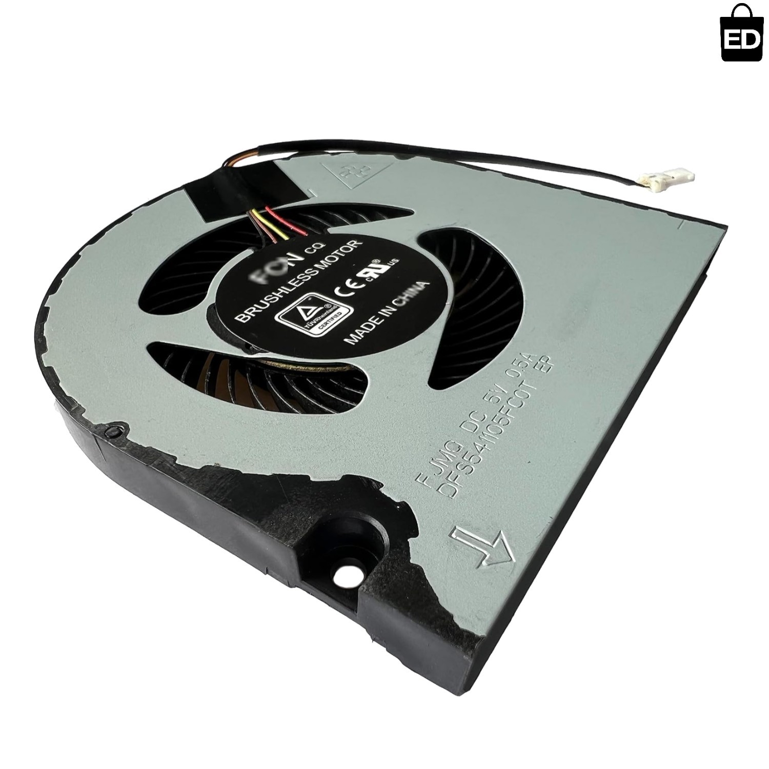 Efficient 4-Pin CPU Cooling Fan for Acer Aspire Series - Durable Plastic Build