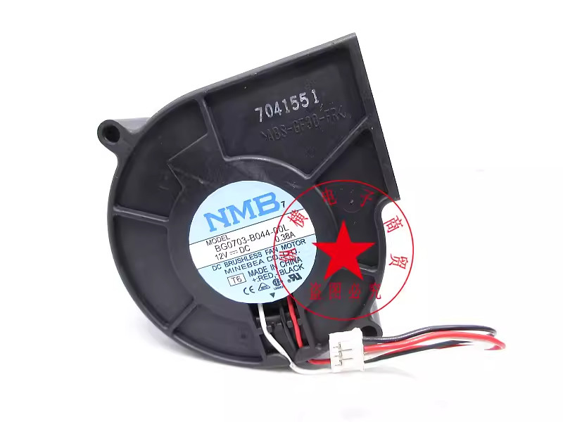 1PC NMB BG0703-B044-00L 7530 12V 0.38A 7CM Turbo blower cooling fan