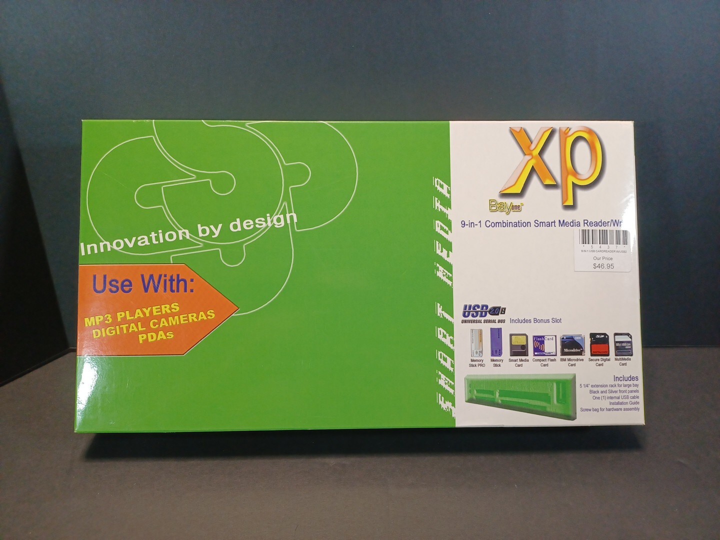 Soyo XP Bayone 9-in-1 Combination Smart Card Reader/Writer