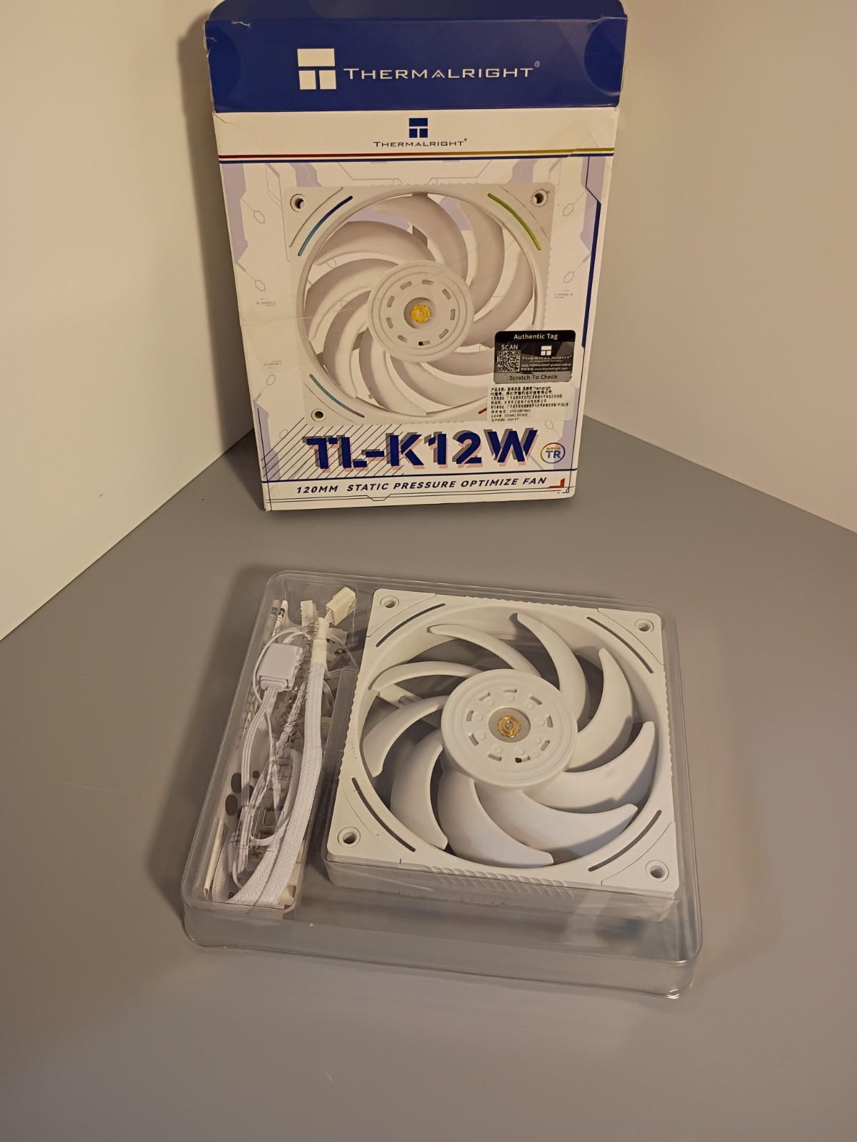 TL-K12W, Computer Case Fan,High Performance 120Mm PWM Cooler Fan,Pc PWM Silen...
