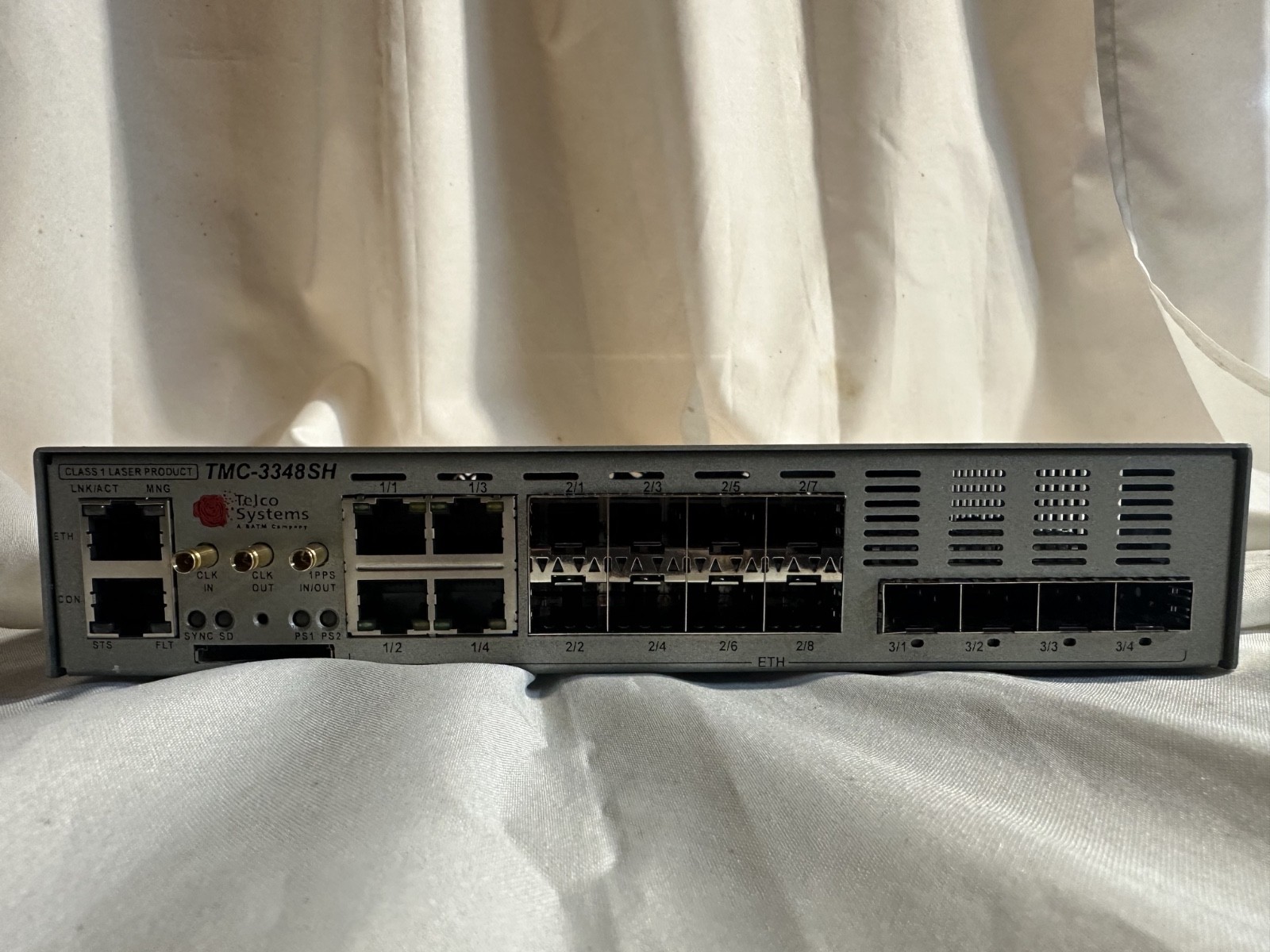 Telco Systems TMC-3348SH-2DC Ethernet MPLS 10G Demarcation Device (TUK, JTS2)
