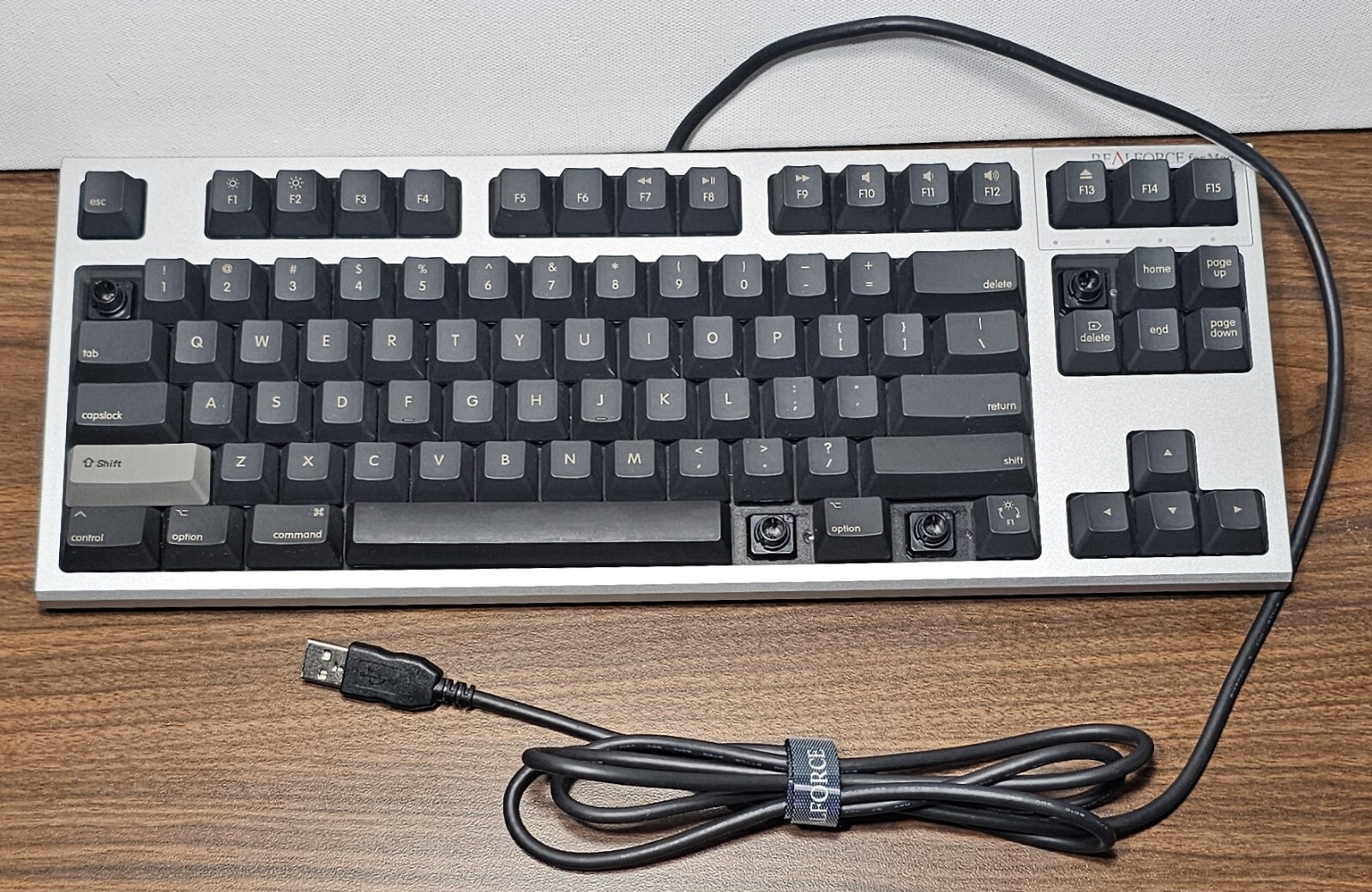 Topre REALFORCE keyboard US Array WIRED for MAC -KEYS MISSING-